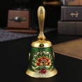thumbnail image 4 of Retro Style Call Bell, Alloy Material Hand Bell With Rounded Handle, Clear Sound For Training Pets, Waking Families, Signaling Students, 4 of 8