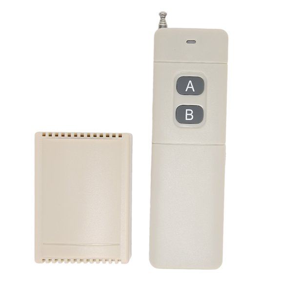 Control remoto inalámbrico 12V 2CH 433MHz 3000m/9842.5ft RF interruptor de control remoto inalámbrico para puertas y ventanas eléctricas