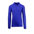 thumbnail image 2 of Men's Long Sleeve Polo Shirts, 2 of 9