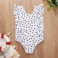 thumbnail image 2 of FRSASU Toddler Kids Girls Dot Print Bikini One-Piece Swimwear Swimsuit Beachwear, 2 of 9