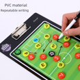 thumbnail image 2 of El tablero táctico magnético de PVC de doble cara para fútbol, baloncesto, entrenamiento de enseñanza, se puede configurar desde, 2 of 3