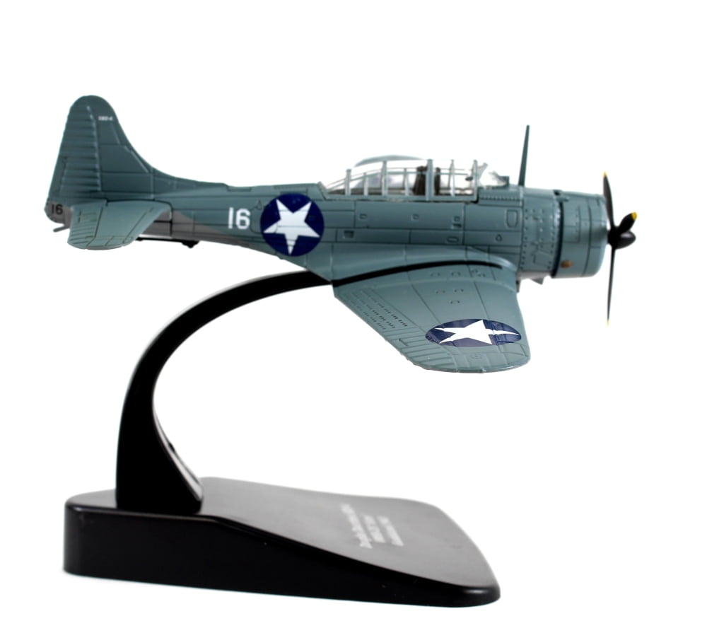 Douglas Dauntless SBD-4 VMSB-233 "Sister" Bomber Guadalcanal, Soloman Islands 1943 1/72 Diecast Model Airplane by Oxford Diecast