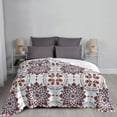 thumbnail image 5 of XMXT Flannel Throw Blanket for Couch, Turkish Persian Tattoo Bed Sofa Decor Blankets for Home Bedroom, 50 x 40 inches, 5 of 9