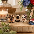 thumbnail image 5 of 5 Pack Diamond Art Kit 3D Beaded Patriotic Kitty Figurine DIY Kit, Independence Day Cat Seed Bead Weaving Craft Set, Handmade Mini Table Ornament Making Supplies for Adults Beginners, 5 of 5