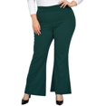 thumbnail image 1 of Pantalón pierna ancha Roman Fashion/Tallas Extras, 2203 (Verde) verde oscuro 40 Roman Fashion P-JC-2203-VERDE-ALL, 1 of 6