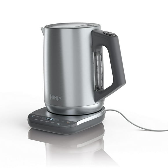 Ninja KT200C Precision Temperature Electric Kettle, 1500 watts, BPA Free, Stainless, 7-Cup Capacity, Hold Temp Setting, Manual temperature control