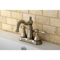 thumbnail image 2 of Kingston Brass Américain Classique Deux Poignées 4" Robinet de Lavabo avec Pop-up de Détail, 2 of 2