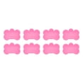 thumbnail image 1 of Uxcell 8 Pcs Moldes de Resina en Forma de Hueso Grande de Silicona Kit de Llaveros, Rosa, 1 of 6