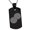 Black, variant on Stainless Steel Celtic Double Spiral Epona Engraved Dog Tag Pendant Necklace