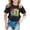 Black, variant on Toddler Girls Summer Cute Tops Graphic Print Short Sleeve Crewneck Tee Top Size 2-3T , Pink