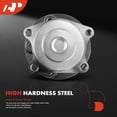 thumbnail image 3 of A-Premium Rear Wheel Bearings and Hub Assembly Compatible with Volvo S60 2001-2009, V70 2001-2007, S80 1999-2006, FWD, Replace# 512233, 3 of 9