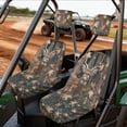 thumbnail image 2 of XYZCANDO Camouflage Hunting Seat Cover for UTV Breathable Deer 4 Pack Rhino Accessories Bucket Seats Covers with Elastic Edges Replacement UTV Seat Accessories for Rhino 450, 2 of 7