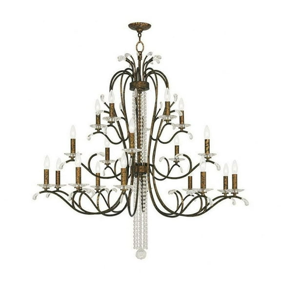 Livex Lighting - Serafina - 15 Light Chandelier in French Country Style - 38