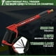 thumbnail image 4 of Kit de pistola y manguera para hidrolavadora TechSweepPro de 5000 PSI, manguera trenzada de acero resistente a las torceduras de 15 m con conector rápido giratorio de 9,5 mm y adaptadores M22 de 14 mm, 4 of 5