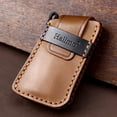 thumbnail image 4 of Key Fob Cover Compatible with Lexus ES LS LC RX NX LX TX GX 2018-2025 Keychain Case Holder Protector,Brown, 4 of 7