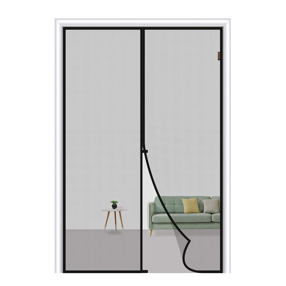 Puerta mosquitera magnética MAGZO Fit Door 86x198 cm gris