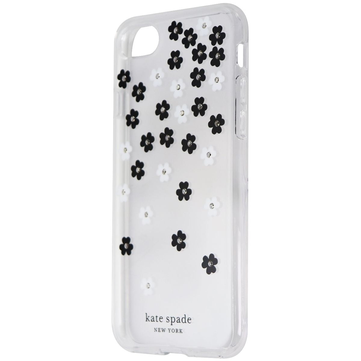 Kate Spade Flexible Hardshell Case for iPhone SE (2nd Gen) and 8/7 - Clear/Flowers