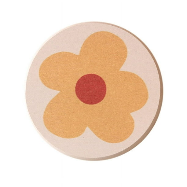 Almohadilla Para Taza De Diatomeas, Posavasos Para Tazas De Té De 10x10cm, Almohadilla Absorbente De Agua, Estera De Tierra De Diatomeas Para Jabón De Mesa De Comedor