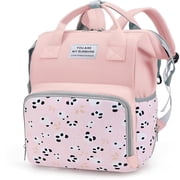 GASTROPOD Waterproof Diaper Bag Backpack for Moms, Large Capacity Baby Girl Bag with Insulated Pockets & Stroller Straps