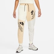 Nike Tech Fleece Graphic Joggers Men's Pants Seasame-Cococnut Milk