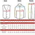 thumbnail image 3 of 4PC Shirt Gray Pants Vest & Necktie Set Baby Boy Toddler Kid Formal Suit Sm-7, 3 of 3