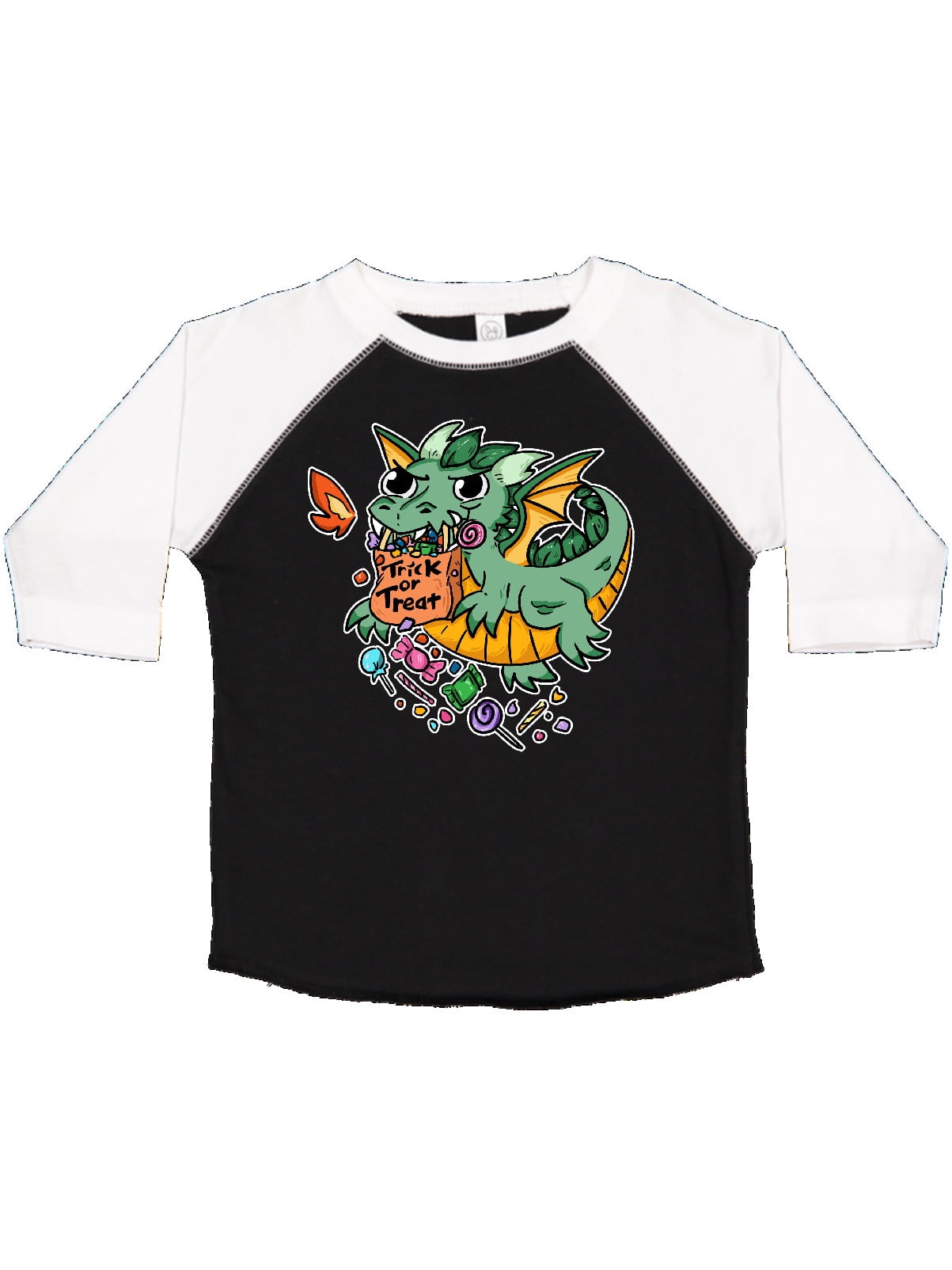 inktastic Cute Halloween Dragon Trick or Treat Toddler T-Shirt