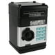 thumbnail image 5 of Hucha para cajero automático con 2 modos, caja de seguridad para monedas de papel electrónico Digital, caja de ahorro con 7 pistas de música para niños, color negro, 5 of 5