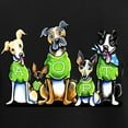 thumbnail image 3 of CafePress - Adopt Shelter Dogs Pajamas - Women's Short Sleeve Print T-Shirt and Pants Dark Cotton Pajama Set, 3 of 7