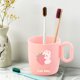 thumbnail image 4 of CaiYueKe Kids Toothbrush Holder Cup - Non Slip Anti-Spill Rinsing Cup with Animal Design, Durable Plastic Bathroom Sink Organizer for Children's Daily Use and Home Decor, 4 of 7