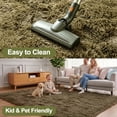 thumbnail image 7 of Pentantan 5ft x 8ft Shag Area Rugs, Fluffy Rug for Living Room Bedroom, Soft Plush Pile Indoor Carpet, Dark Green, 7 of 7