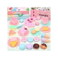 thumbnail image 1 of Tea Party Set For Little Girls,Kitchen Pretend Play Toys Kids Plastic Toys Tea Set,With Cake Dessert,Ice Cream,Cups&Plates,Play Kitchen Accessories Bi, 1 of 4
