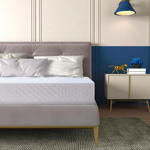 Matelas Titanium 160x200 cm - Mousse à mémoire de forme HR - Soutien