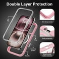 thumbnail image 5 of Design for iPhone 16 Pro Max  Case with Camera Control Capture Button, [Compatible with MagSafe], Heavy Duty Shockproof Protection, Transparent Magnetic Phone Case for iPhone 16 Pro Max Case, 5 of 9