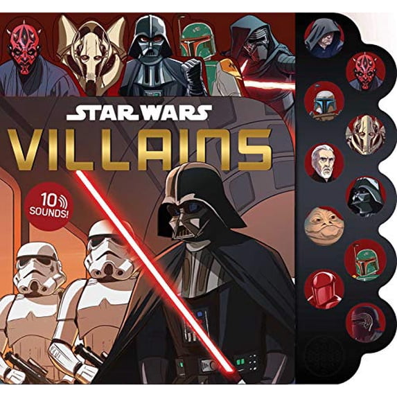 Pre-Owned Star Wars: 10-Button Sounds: Villains (Board book) 0794444474 9780794444471