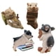 thumbnail image 2 of Estatua de cerdo de resina Toystoory Mini adornos de cerdito, 2 of 6