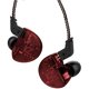 thumbnail image 1 of wonima11 KZ ZS10 Wired Earphones in-Ear Headphones, 5 Hybrid Drivers KZ Earbuds HiFi Stereo Headset Noise Isolating Earphone (no Mic, red)…, 1 of 1