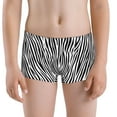 thumbnail image 5 of Yiaed Zebra Skin Print Boys' Boxer Briefs Cotton Casual Stretch Comfort Boys Boxers - Kids Boxer Briefs Underwear for Boys (6-18)-Medium, 5 of 5