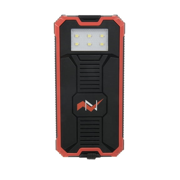 Zunammy ZBank 12000mAh Solar Power Bank Battery Charger with Flashlight