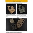 thumbnail image 1 of Accesorio de pistolera Adaptador de montaje de pistola de liberación rápida Sujetador Equipo de caza JShteea Para Estrenar, 1 of 9