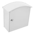 thumbnail image 4 of OUNONA 1Pack Hanging Mailbox Lockable Plastic White for Garden Use, 4 of 8
