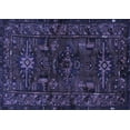 thumbnail image 1 of Ahgly Company Indoor Rectangle Persian Blue Traditional Area Rugs, 7' x 10', 1 of 4
