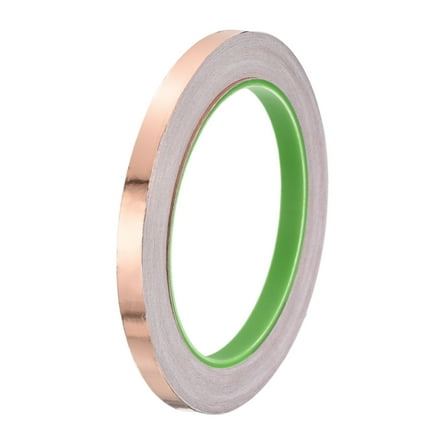 Copper Foil Tape 0.31 Inch x 66 Feet 0.05mm Thick Double Sided Conductive