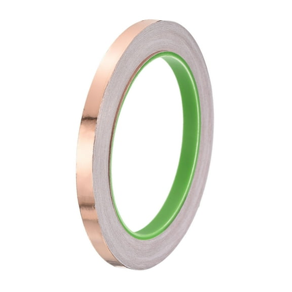 Copper Foil Tape 0.31 Inch x 66 Feet 0.05mm Thick Double Sided Conductive