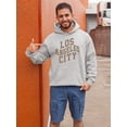 thumbnail image 2 of Retro College Los Angeles City Hoodie Men -Image by Shutterstock, Male Small, 2 of 4