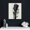 thumbnail image 4 of COMIO Lead Vocalist Microphone Watercolor Unframed Art Print by Dan Morris, 4 of 4