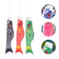 thumbnail image 3 of Miangastore 3pcs Fish Windsock Japanese Garden Decor Hanging Wind Flag Fish Party Decoration, 3 of 8