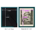 thumbnail image 4 of Vintage Views of Venice VI - Framed Print w/glass - Ocean Blue, 4 of 7