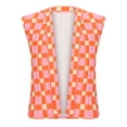 thumbnail image 3 of LOVZFMLL Vestes pour Femmes Sans Manches Imprimé Décontracté Mode Gilet Chaud, 3 of 5
