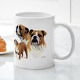 thumbnail image 5 of CafePress - Bulldog Mug - 11 oz Ceramic Mug - Novelty Coffee Tea Cup, 5 of 6