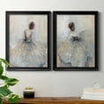 thumbnail image 6 of 2 Piece Set Beautiful Contemplation Premium Framed Canvas - Ready to Hang - 18.5 x 24.5 Each - Gold Frame, 6 of 8